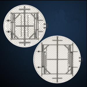 Nhà hàng bàn ăn Vòng đám cưới bàn nhựa - Product Image 4