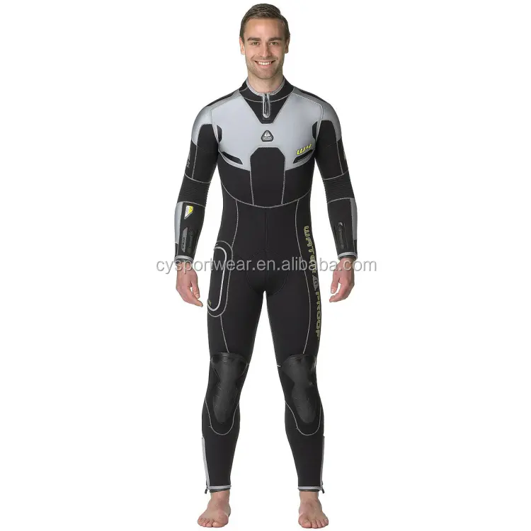 Custom make men scuba diving suit,spearfishing wetsuit,top quality rubber diving suit