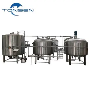 1bbl 2bbl 100l 500l 1000l brewhouse microcervecería equipo de elaboración de cerveza