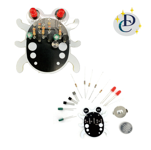 Kit de bricolage Hobby DC CDS Light Sensor à souder pour enfants de 8 à 13 ans avec LED rouges/vertes/jaunes - Product Image 5