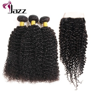 Tissage en lot mongol avec fermeture à l'avant, cheveux <span class=keywords><strong>afro</strong></span> crépus et bouclés - Product Image 1