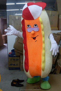 Jouissance CE adulte <span class=keywords><strong>saucisse</strong></span> hot-dog <span class=keywords><strong>costume</strong></span> de mascotte pour la publicité - Product Image 3