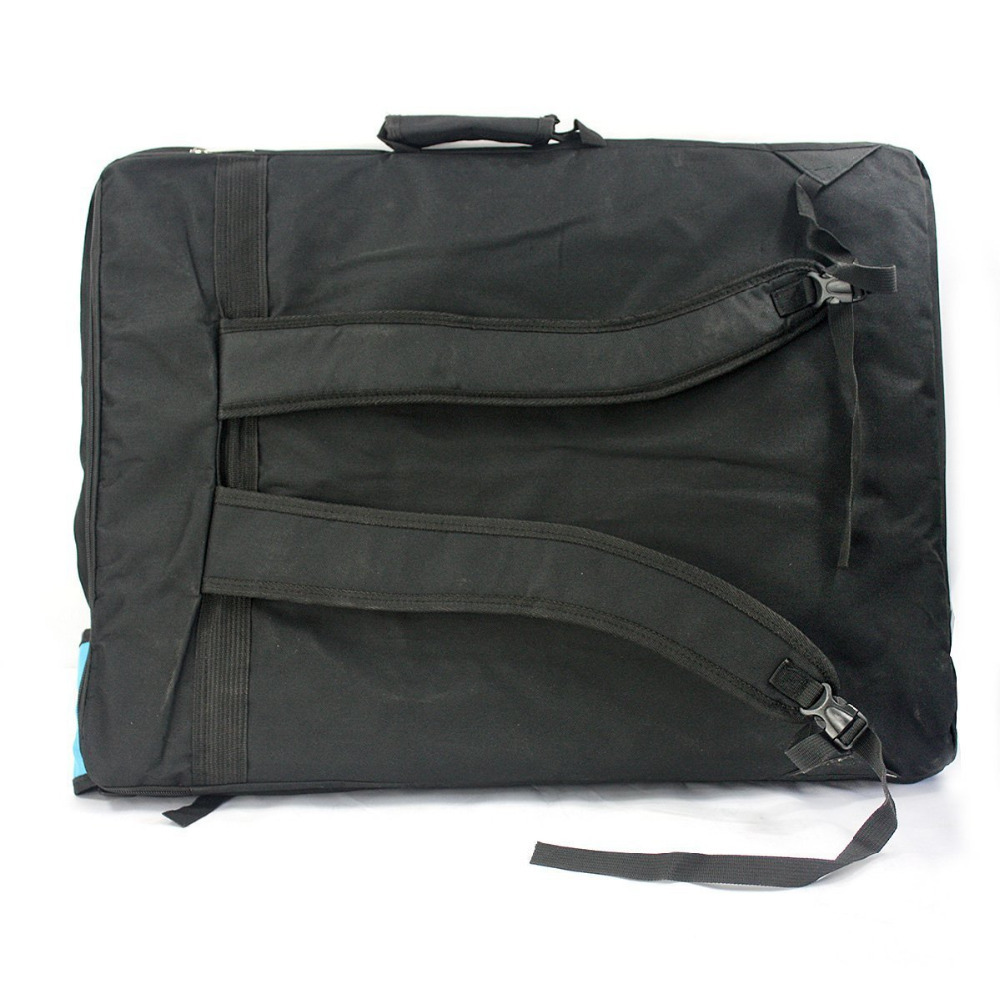 Sac à Dos Peinture A3 Étanché Portable - Sac De Transport Pour Planche à Dessin, Croquis & Matériel D'Artistes (Noir)