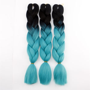 Extensiones de cabello trenzado sintético jumbo, dos tonos, 24 pulgadas, 100g, <span class=keywords><strong>para</strong></span> otro cabello <span class=keywords><strong>artificial</strong></span> - Product Image 4