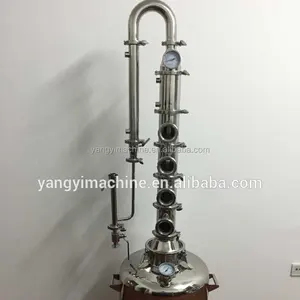 200L Alcohol Koperen Vodka Alcohol Distillatie Apparatuur Distilleerder Hot Koop