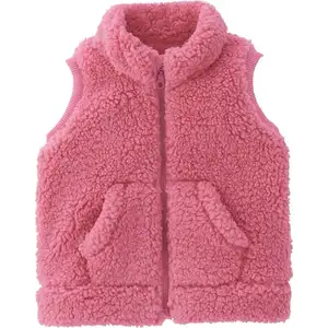 Kid's fleece vest voor meisje