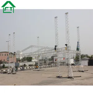 Aluminum Lighting Stage Truss With Truss Clamp