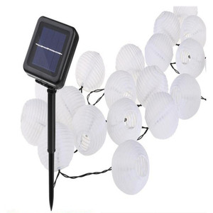 Linterna colgante <span class=keywords><strong>de</strong></span> luz solar multicolor <span class=keywords><strong>de</strong></span> 10 LED para patio <span class=keywords><strong>de</strong></span> jardín al aire libre y decoración navideña clasificada IP44 - Product Image 6