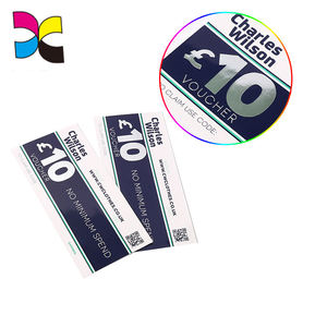 <span class=keywords><strong>Coupon</strong></span> nero graffio all'ingrosso stampa Shopping sconto carta personalizzata grazie biglietto da visita - Product Image 1