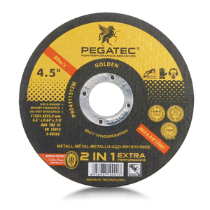 Disco da taglio <span class=keywords><strong>piatto</strong></span> in metallo T41 4.5 "Pegatec 115x1.2x22 - Product Image 3