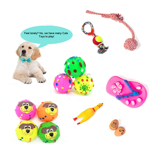 Klasik gıcırtılı evcil köpek çiğnemek oyuncak seti, renkli yavru ses oyna Pet Squeaky oyuncak - Product Image 6