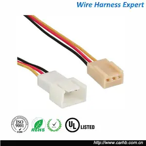 3Pin Male and Female Molex Connector fan cable