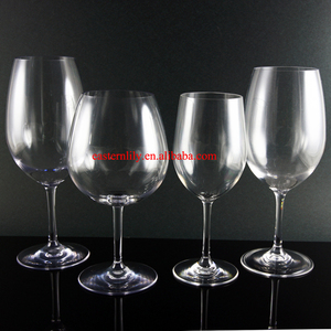 Verre à vin de Bordeaux en polycarbonate PC Tritan de style classique, incassable, sans BPA, 600 ml, pour l'intérieur - Product Image 2