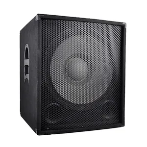 RQSONIC CP18S 8ohm Enceinte compacte en bois 18 pouces Haut-parleur de basses Subwoofer passif professionnel - Product Image 1