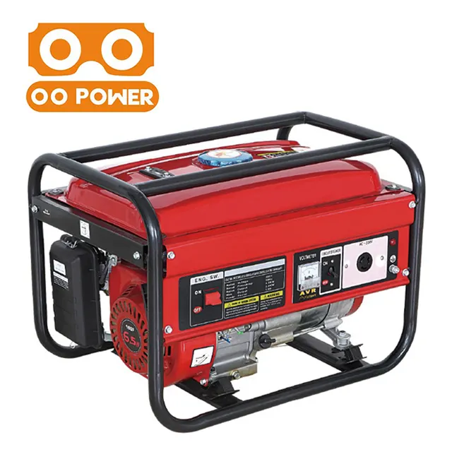 Generator daya bensin untuk rumah grosir portabel 2kW Generator bensin Mini Cina Generator Gas OO-GG2500 untuk rumah