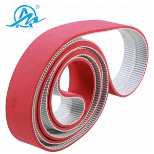 China de fábrica de <span class=keywords><strong>la</strong></span> venta <span class=keywords><strong>directa</strong></span> no estándar rojo de superficie de goma ATK5 pu correa de transmisión - Product Image 6