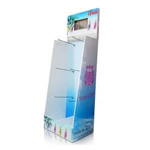 HOT Free New Custom Design High Quality Promotion Recyclable Cardboard Hook Display For Cellphone