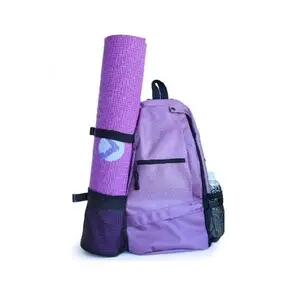 瑜伽垫袋; 多功能斜挎单肩背包; 适合徒步旅行，骑自行车，散步，旅行，运动和海滩