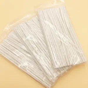 Unbleached Soft Cleaning Tool New Tobacco Pipe Pipe Cleaners Smoking / Cotton Intensive White Pipe Cleaner