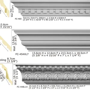 Polyuréthane haute qualité beau modèle de toit de maison en polyuréthane populaire pas cher