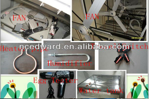 Hhd Top bán tự động công suất 6000 lồng ấp Nhiệt kế/Gà lồng ấp trứng - Product Image 5