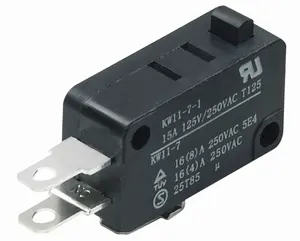 Snap action UL VDE CE SPST 25A mini 3 position Micro Switch