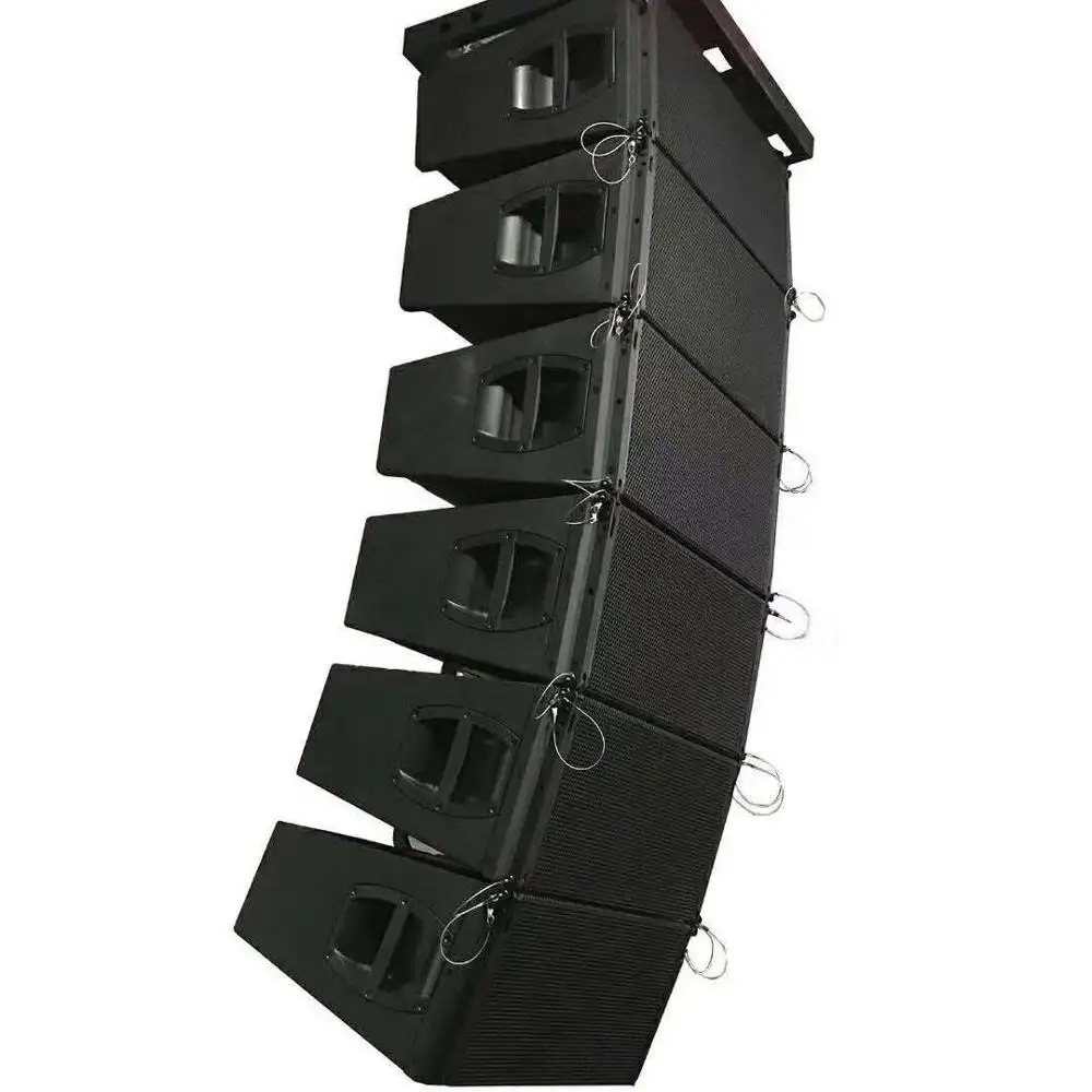 Boutum V-8 Power Hight Array Garis Kualitas Tinggi Menggunakan Speaker Unit B & C Neudymium