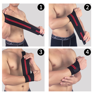 Moda spor bilek ağırlık kaldırma güç kaldırma ve mukavemet eğitimi bilek desteği bilekliği - Product Image 5