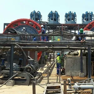 Goud Erts Beneficiation Plant Complete Productie Plant, Cil, Cip Proces