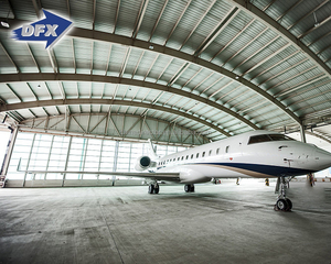 Sẵn Sàng Thực Hiện Hiện Đại Lớn Tuổi Thọ Prefab Kim Loại Kết Cấu Thép Máy Bay Hangar - Product Image 6