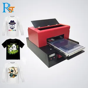 2018 refinecolor A3 8 color dx5 cabeza 1440 DPI máquina de impresión camiseta digital/impresora camiseta/lona