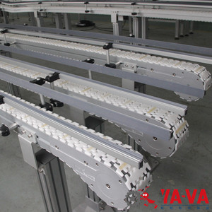 Çift zincir konveyör sistemi plastik Slat zincir konveyör - Product Image 5