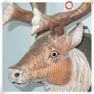 Offre Spéciale naturel 3d sculpté à la main en <span class=keywords><strong>bois</strong></span> <span class=keywords><strong>de</strong></span> tête <span class=keywords><strong>de</strong></span> <span class=keywords><strong>cerf</strong></span> animal pour la décoration <span class=keywords><strong>de</strong></span> la maison - Product Image 5