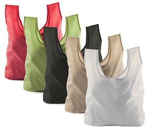 पर्यावरण के अनुकूल नायलॉन पुन: प्रयोज्य Foldable किराने नायलॉन ढोना बैग - Product Image 1