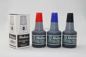 Tinta Alas Stempel Tinta Isi Ulang Pewarna 30Ml, Tinta Isi Ulang Botol Penggunaan Kantor