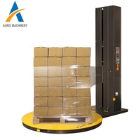 Automatic Airport Luggage Wooden Box Wrapping Machine