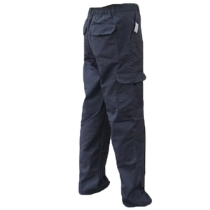 Di alta qualità Slim Fit in cotone Slim shill Basic lavoro <span class=keywords><strong>blu</strong></span> <span class=keywords><strong>Navy</strong></span> da uomo Custom <span class=keywords><strong>Cargo</strong></span> sei Pocket <span class=keywords><strong>pantaloni</strong></span> - Product Image 2
