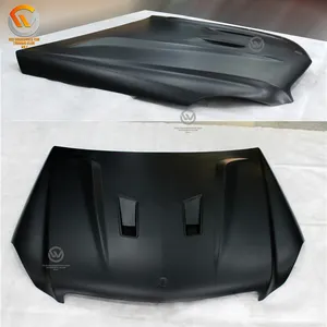 Carbon Fiber Car Hood For W204 C63 Bonnet Black Series Style