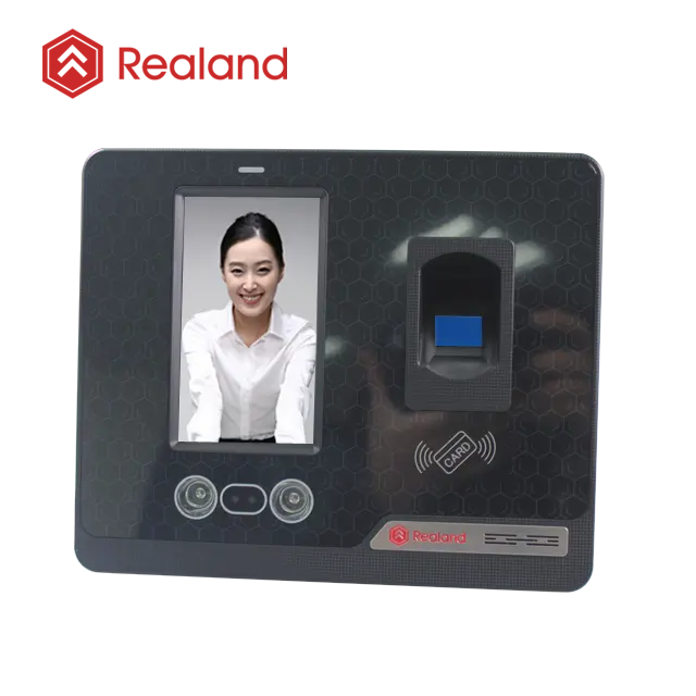 Realand G-M50 4.3 pollici Touch-Screen impronta digitale + faccia + RFID Card + Password autenticazione presenze di tempo e controllo di accesso semplice