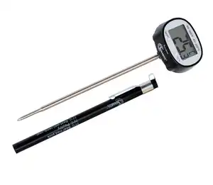 Termómetro Digital giratorio para cocina, medidor de temperatura de 180 grados CN;GUA Mingle E289 de lectura instantánea con estuche para bolígrafo