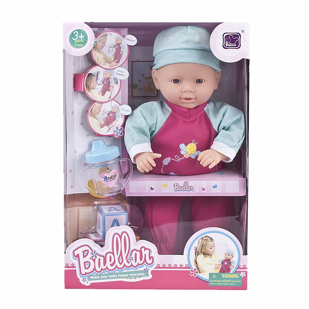 2018 New Development Top Sales Electronic Talking Baby Doll Reborn Silicone From China Plastic Toy Manufacturer For Kids