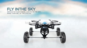 Nouveau JXD 503 3 en 1 <span class=keywords><strong>Drone</strong></span> à suspension 2.4G Terre-Eau-<span class=keywords><strong>Air</strong></span> Triphibious Télécommande Quadricoptère étanche Mariner - Product Image 3