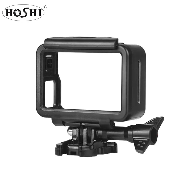 Hoshi Neuer Kamera rahmen für Dji Osmo Action Case ABS Schwarz Schutzhülle Sport kamera Osmo Action Zubehör