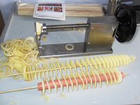 Handleiding Spiraal Aardappel Chips Cutter