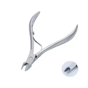 Wholesale Stainless-steel professional single spring toe cuticle nail nipper