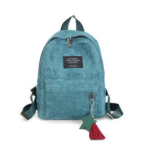 Venta al por mayor, nueva tendencia para adultos, mochila japonesa de pana de color sólido, <span class=keywords><strong>randoseru</strong></span> - Product Image 2