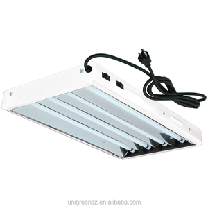 Reflector de luminaria de cultivo fluorescente 2X4 T5