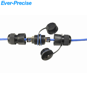 Conjonction <span class=keywords><strong>Ethernet</strong></span> IP68 à <span class=keywords><strong>Ethernet</strong></span> Cat5e cat6, <span class=keywords><strong>coupleur</strong></span> avec deux capuchons, bouclier de connecteur m25 <span class=keywords><strong>rj45</strong></span> étanche - Product Image 2