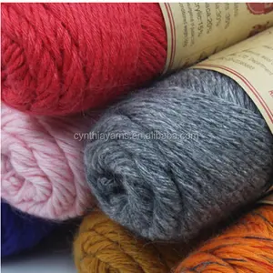 ซินเทียนุ่มและอบอุ่นAlpaca Handknittingเส้นด้าย