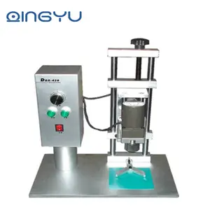 semi automatic small plastic screw water bottle glass jar capping machine